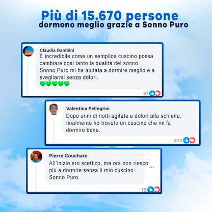 Cuscino Cervicale Ortopedico - Sonno Puro™