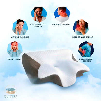 Cuscino Cervicale Ortopedico - Sonno Puro™
